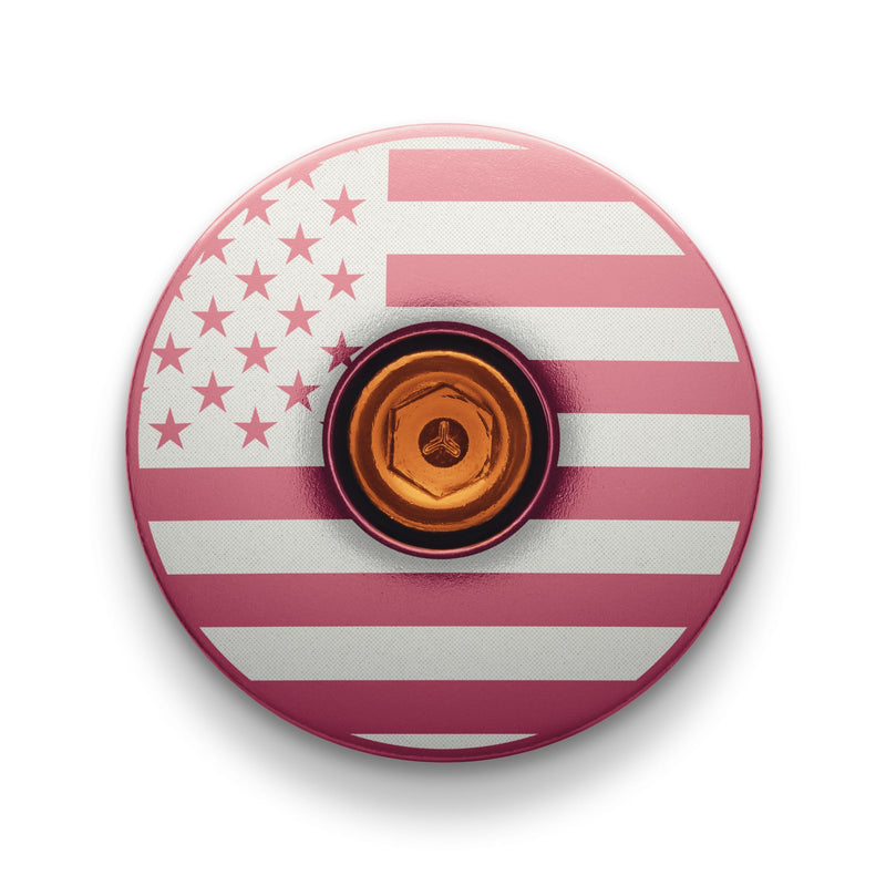 Load image into Gallery viewer, American Flag Custom Bike Headset Cap
