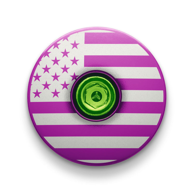 Load image into Gallery viewer, American Flag Custom Bike Headset Cap
