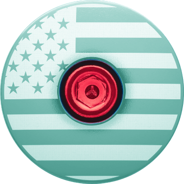 Load image into Gallery viewer, American Flag Custom Bike Headset Cap
