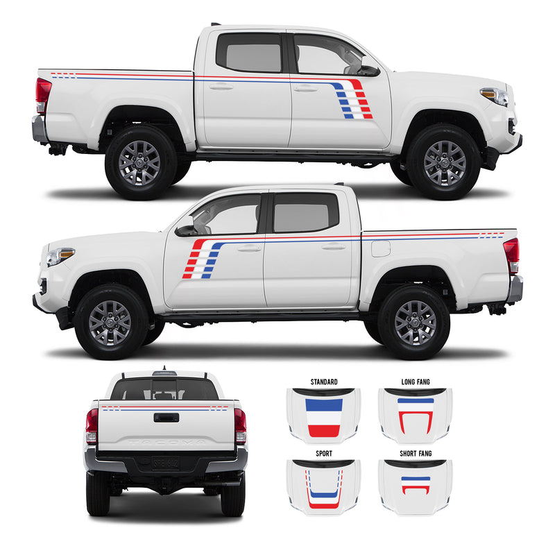 Load image into Gallery viewer, 2016-2023 Tacoma Checkered Stripe Kit
