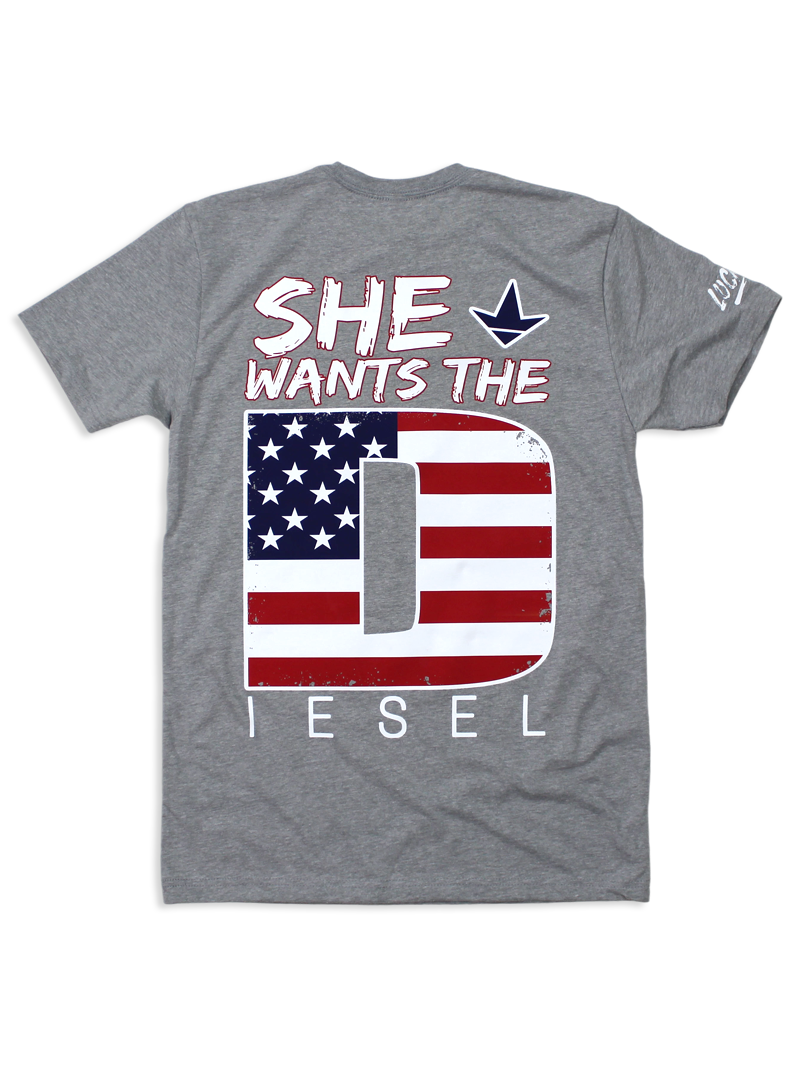 Load image into Gallery viewer, She Wants the Diesel Americana Tee
