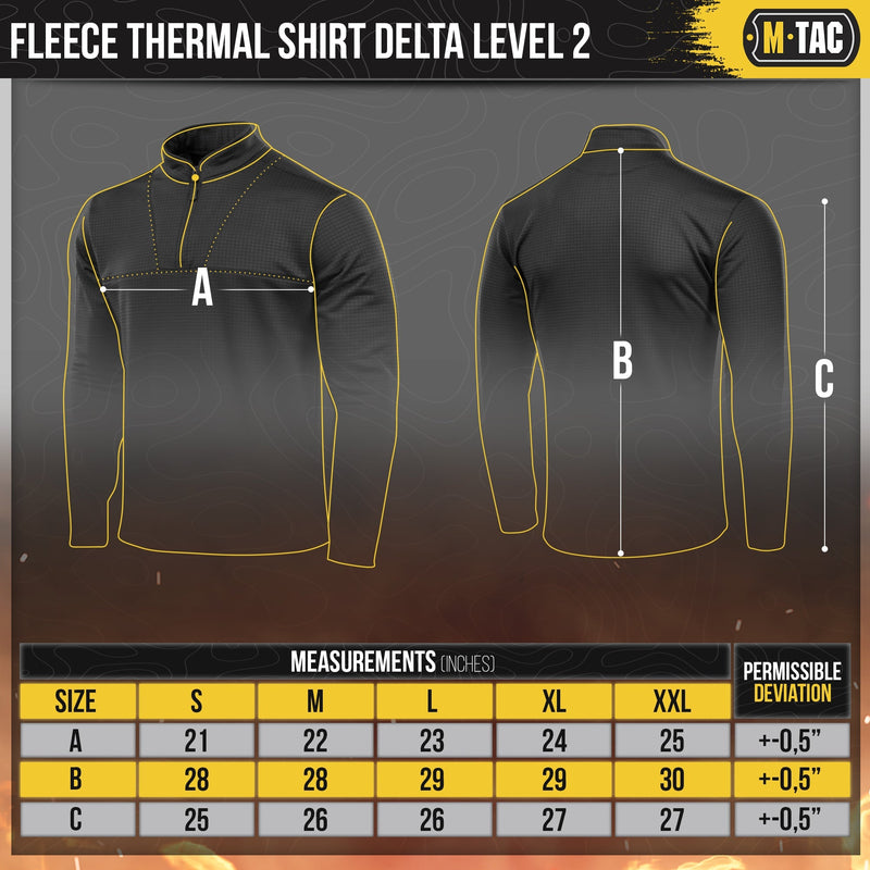 Load image into Gallery viewer, M-Tac Fleece Thermal Shirt Delta Level 2
