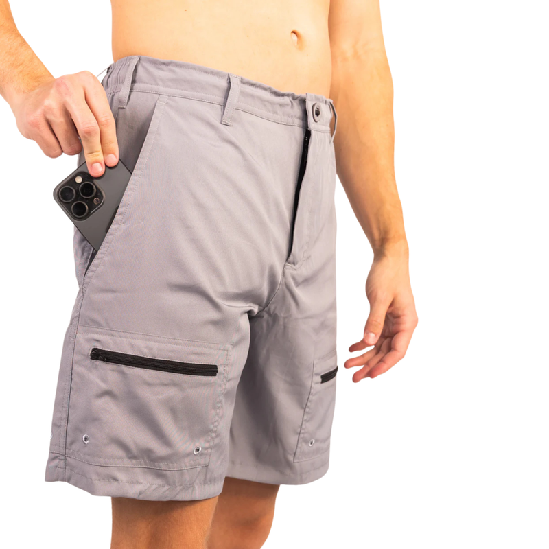 Load image into Gallery viewer, Angler - Waterproof Shorts With A Waterproof Pocket
