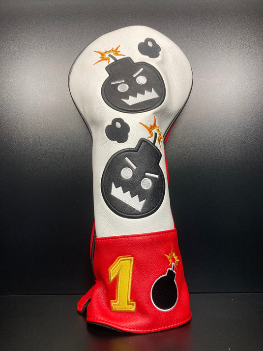 Angry Bombs Red Headcover