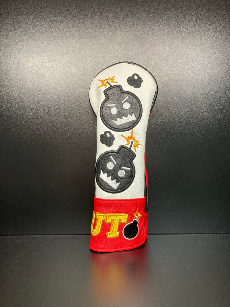 Load image into Gallery viewer, Angry Bombs Red Headcover
