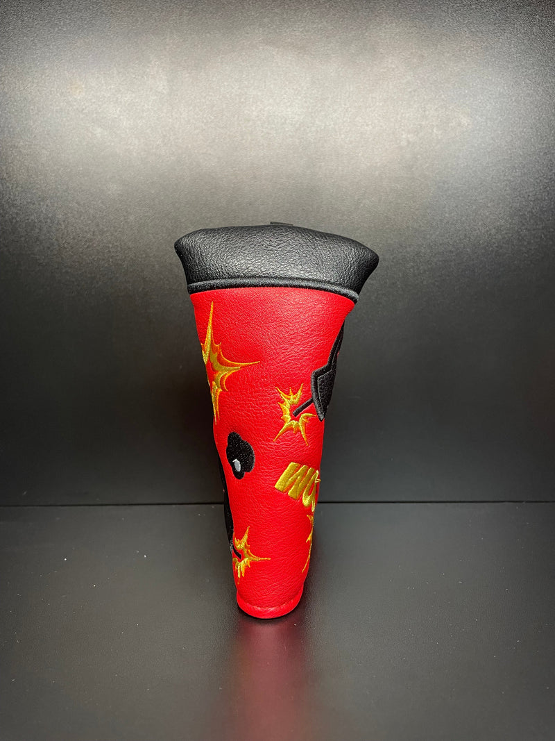 Load image into Gallery viewer, Angry Bombs Red Headcover
