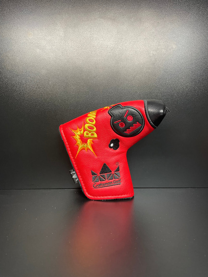 Load image into Gallery viewer, Angry Bombs Red Headcover
