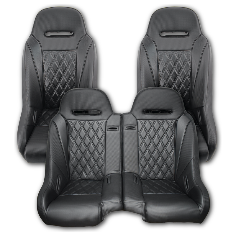 Load image into Gallery viewer, Aces Racing - 2024+ Polaris XP Bench Seat and Bucket Seat Combo

