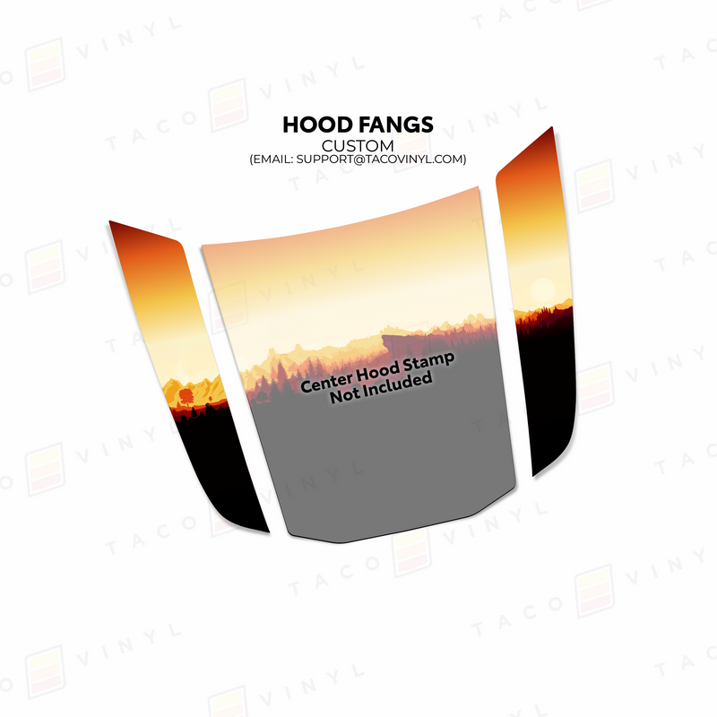 Load image into Gallery viewer, 2024 Tacoma/2025+ 4Runner Apex Hood Stamp
