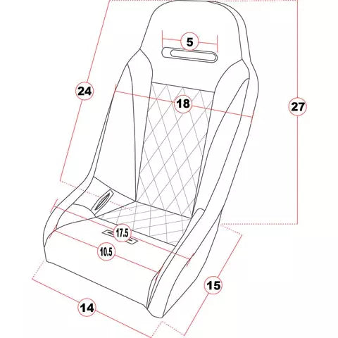Load image into Gallery viewer, Child/ Junior Universal UTV Seat
