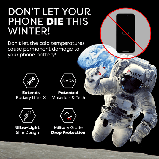 Apollo Series Thermal Phone Case - Extends Battery Life 3X