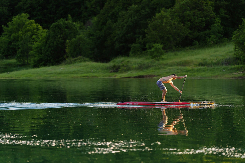Load image into Gallery viewer, Aqua Marina RACE ELITE 14'0" Inflatable Paddle Board Racing SUP
