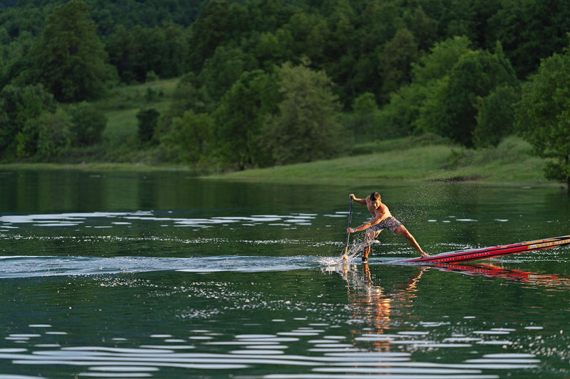 Load image into Gallery viewer, Aqua Marina RACE ELITE 14'0" Inflatable Paddle Board Racing SUP
