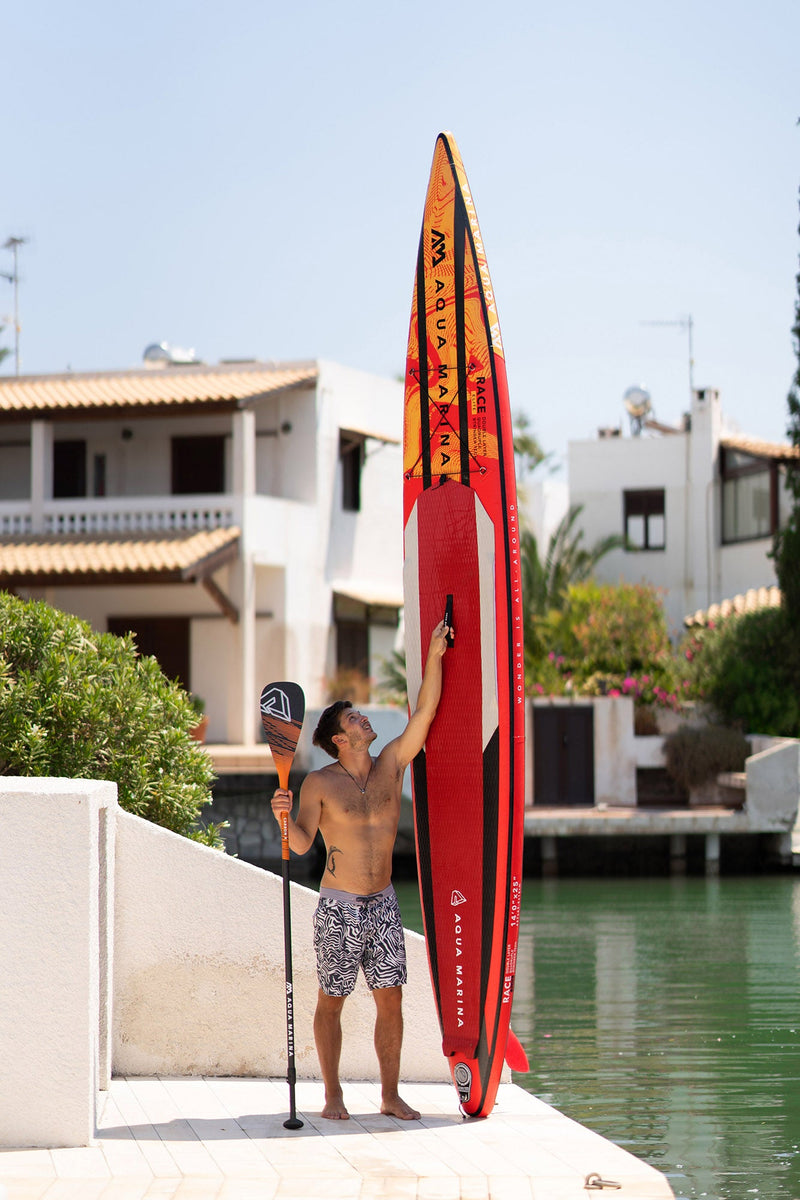 Load image into Gallery viewer, Aqua Marina RACE ELITE 14'0" Inflatable Paddle Board Racing SUP
