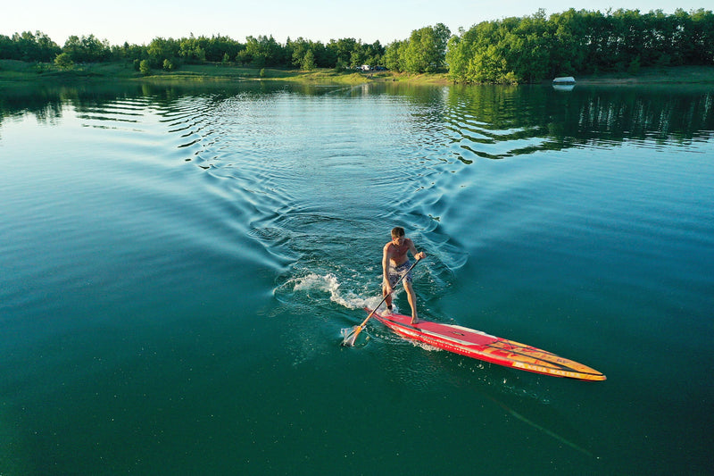 Load image into Gallery viewer, Aqua Marina RACE ELITE 14'0" Inflatable Paddle Board Racing SUP
