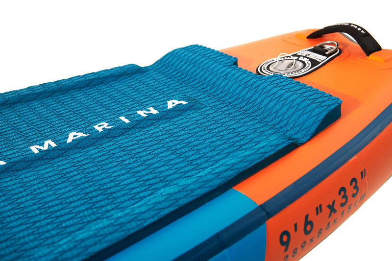 Load image into Gallery viewer, Aqua Marina RAPID 9'6" Inflatable Paddle Board River SUP
