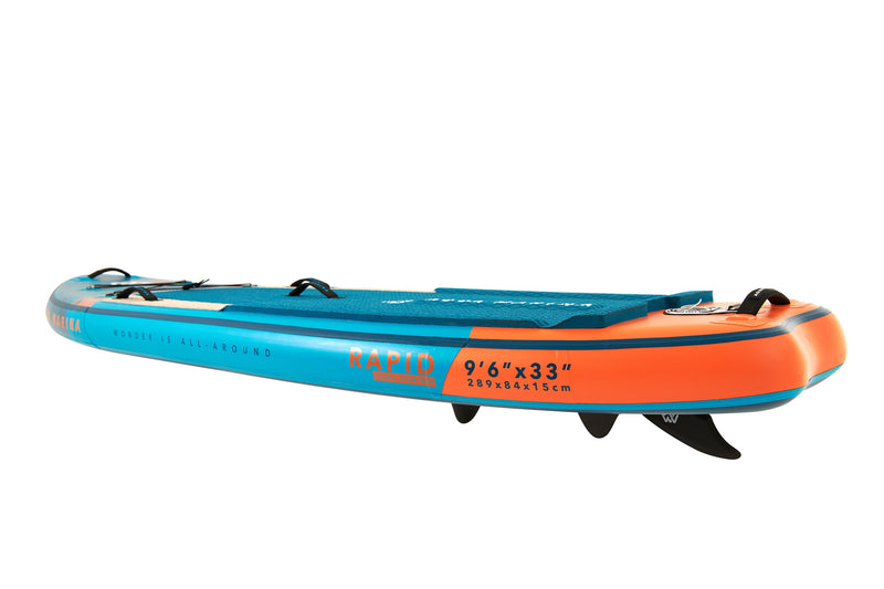 Load image into Gallery viewer, Aqua Marina RAPID 9'6" Inflatable Paddle Board River SUP
