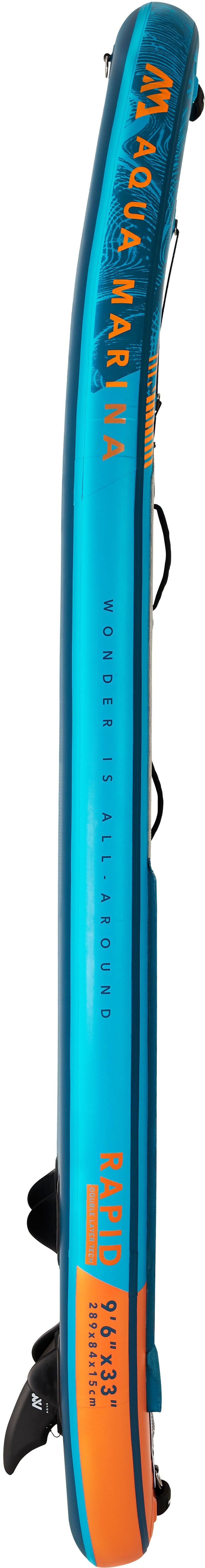 Load image into Gallery viewer, Aqua Marina RAPID 9'6" Inflatable Paddle Board River SUP
