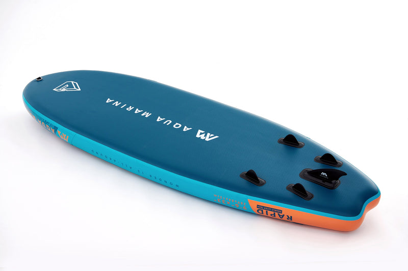 Load image into Gallery viewer, Aqua Marina RAPID 9'6" Inflatable Paddle Board River SUP
