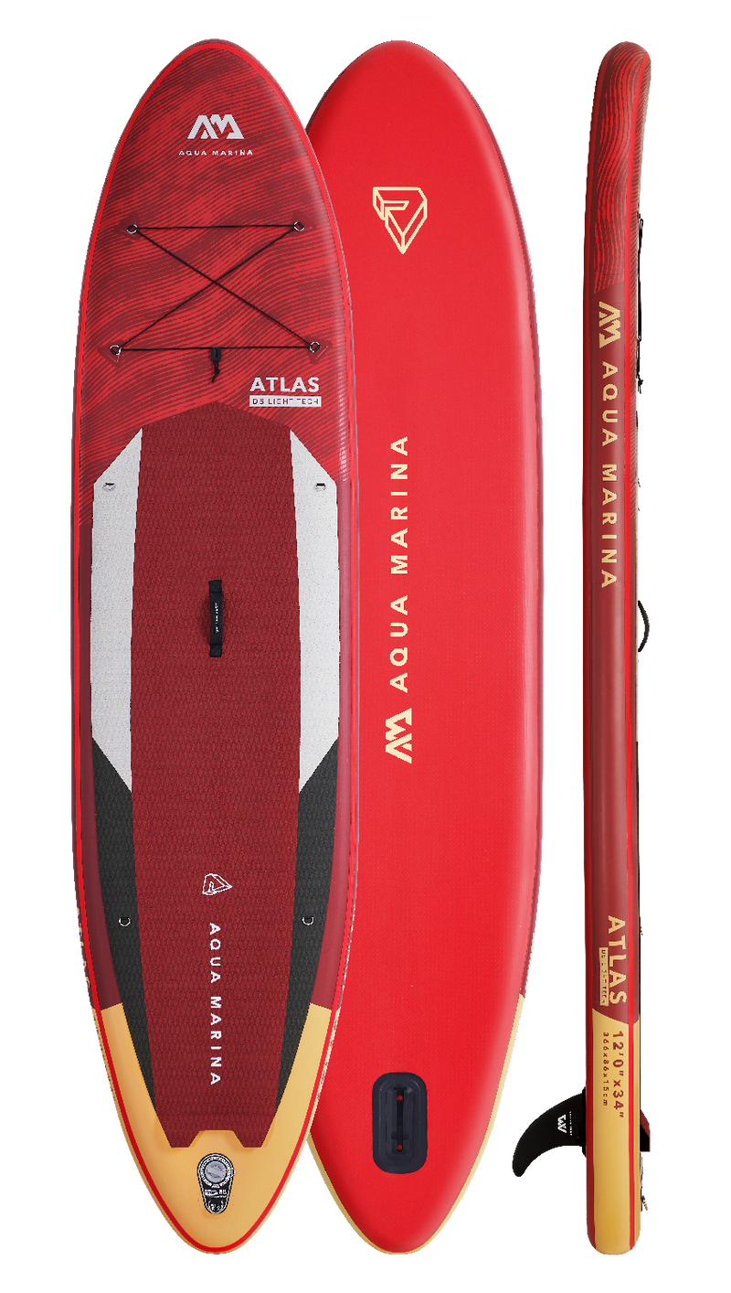 Load image into Gallery viewer, Aqua Marina ATLAS 12'0" Inflatable Paddle Board All-Around Advanced SUP
