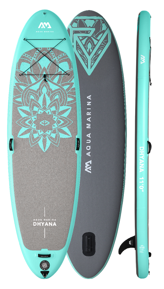 Aqua Marina DHYANA 11'0" Inflatable Paddle Board Fitness SUP