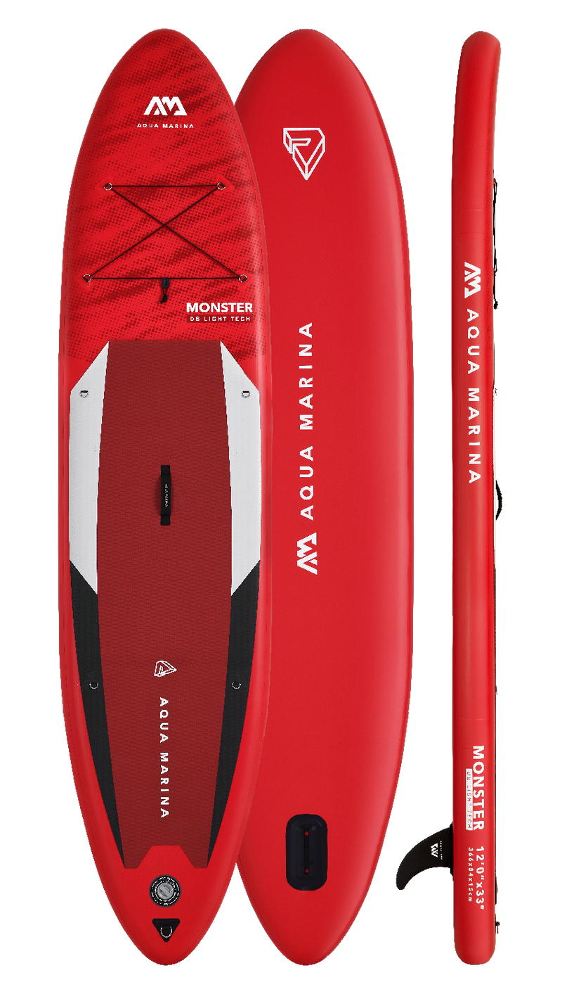 Load image into Gallery viewer, Aqua Marina MONSTER 12'0" Inflatable Paddle Board All-Around SUP
