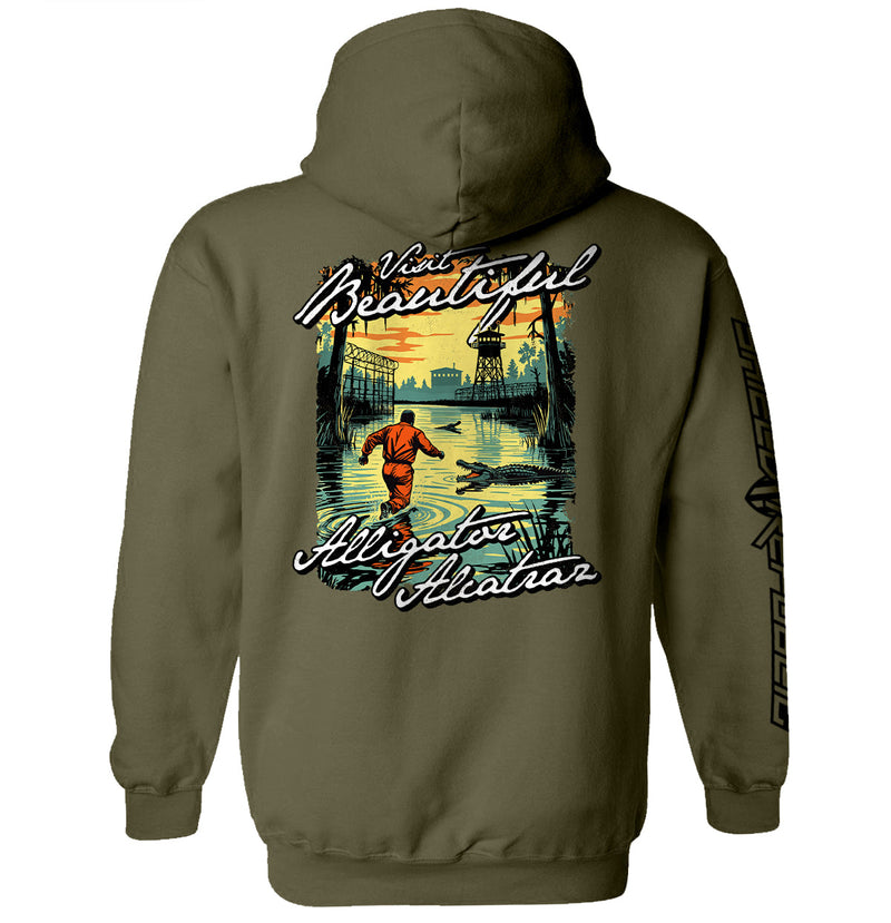 Load image into Gallery viewer, Visit Beautiful Alligator Alcatraz
