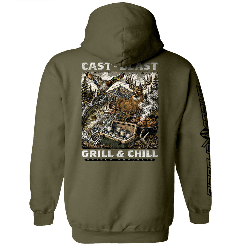 Load image into Gallery viewer, Cast Blast Grill &amp; Chill
