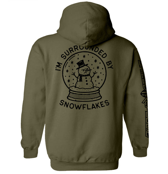 I'm Surrounded by Snowflakes Snowglobe