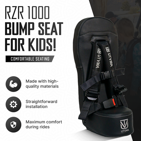 RZR 1000 Bump Seat (XP, Turbo, Turbo S, Dynamix, Trail, High Lifter)  2014-2023