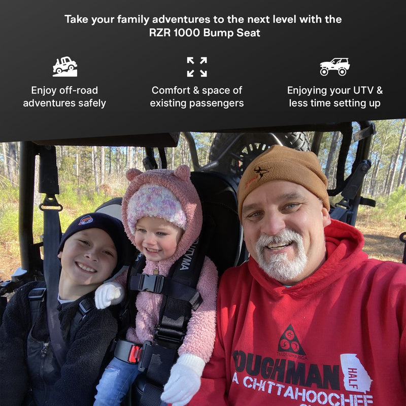 Load image into Gallery viewer, RZR 1000 Bump Seat (XP, Turbo, Turbo S, Dynamix, Trail, High Lifter)  2014-2023
