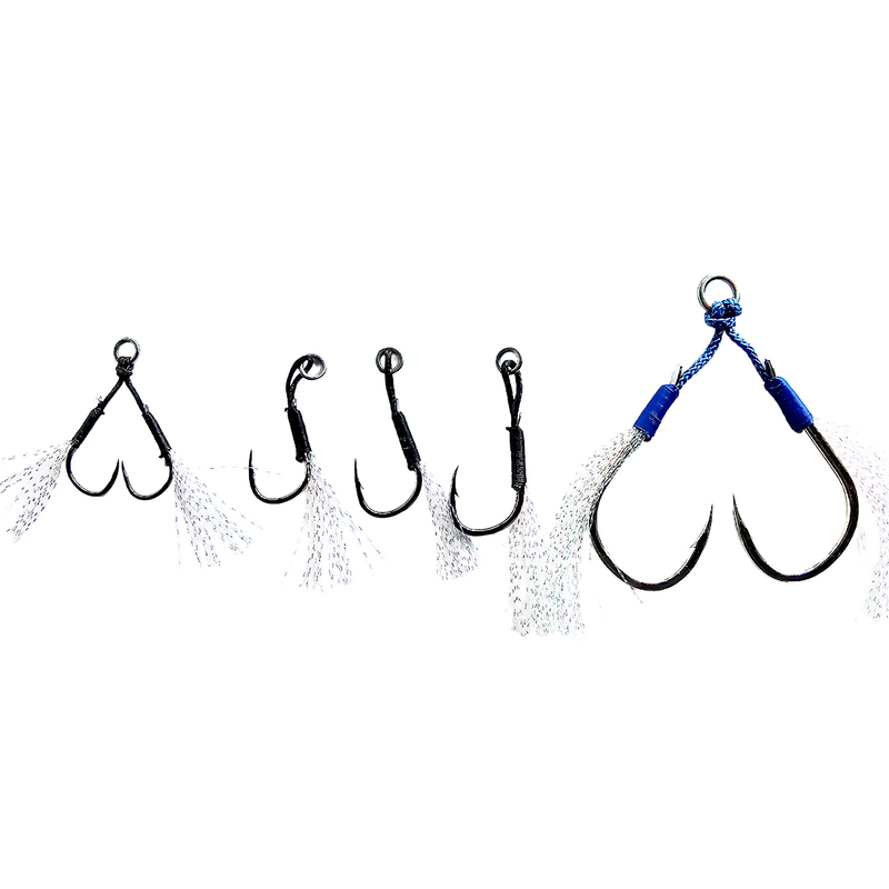 Load image into Gallery viewer, Submission Assist Hooks – BKK Saltwater Slow Pitch Jigging Hooks
