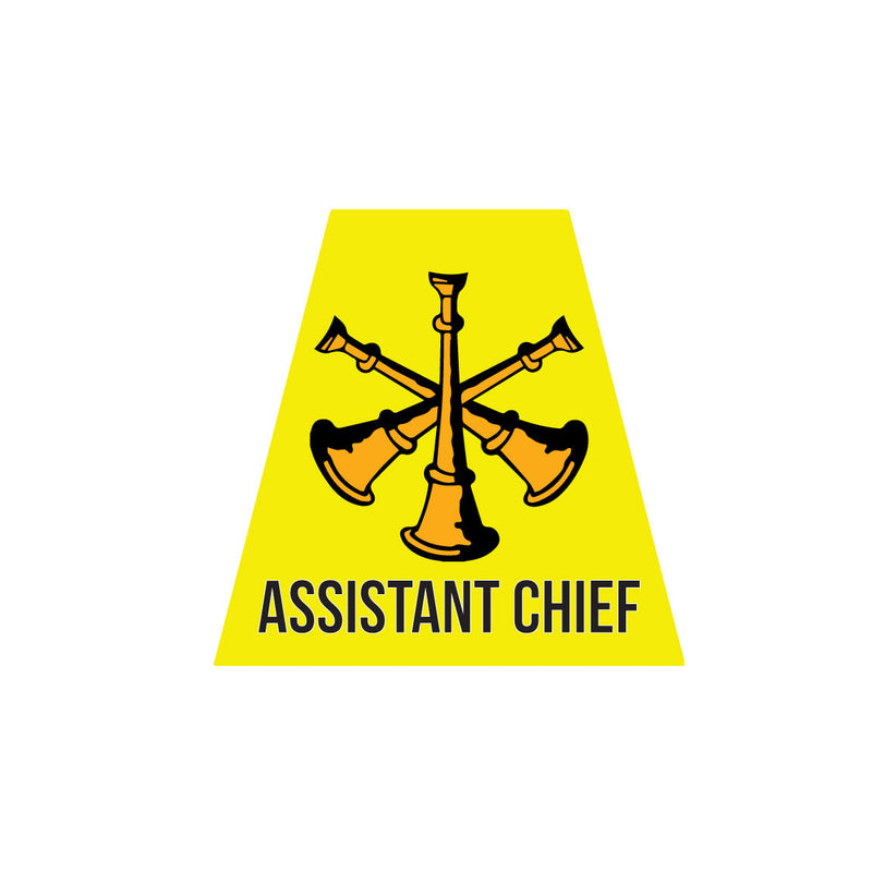 Load image into Gallery viewer, ASSISTANT CHIEF REFLECTIVE HELMET (TET) TETRAHEDRON
