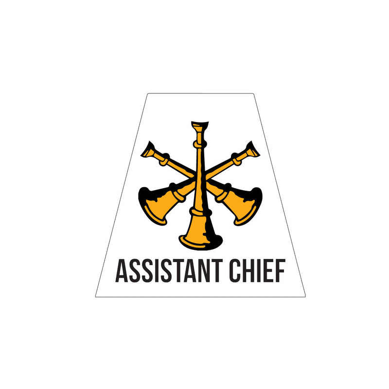 Load image into Gallery viewer, ASSISTANT CHIEF REFLECTIVE HELMET (TET) TETRAHEDRON
