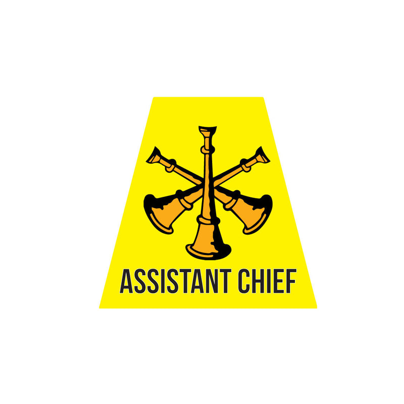 Load image into Gallery viewer, ASSISTANT CHIEF REFLECTIVE HELMET (TET) TETRAHEDRON
