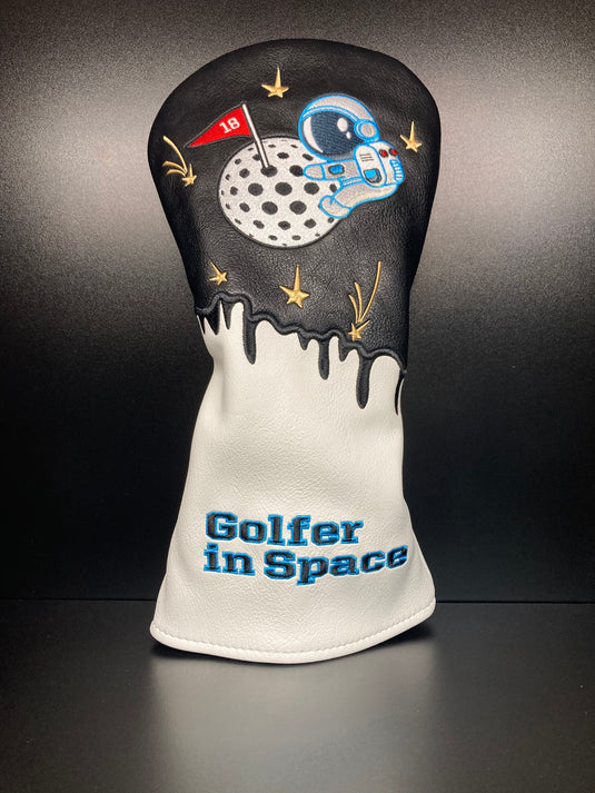Astronaut Golfer in Space Headcover