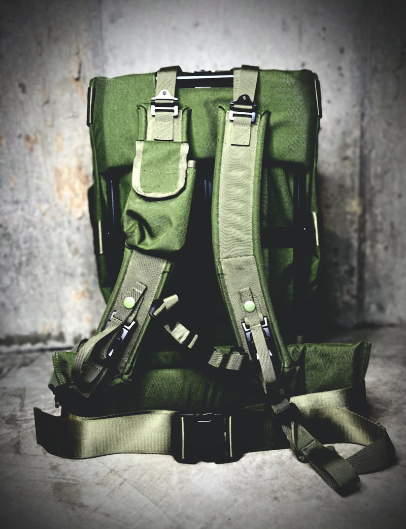 Load image into Gallery viewer, Medium ALICE Pack Military Rucksack with Frame - OD Green
