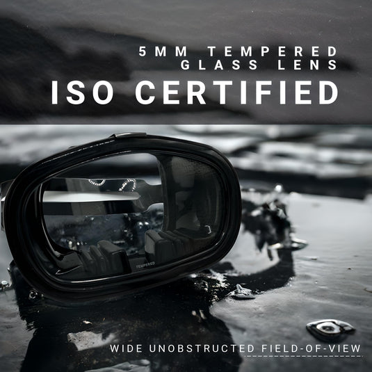 ATACLETE Bermuda High-Volume, Pararescue Dive Mask