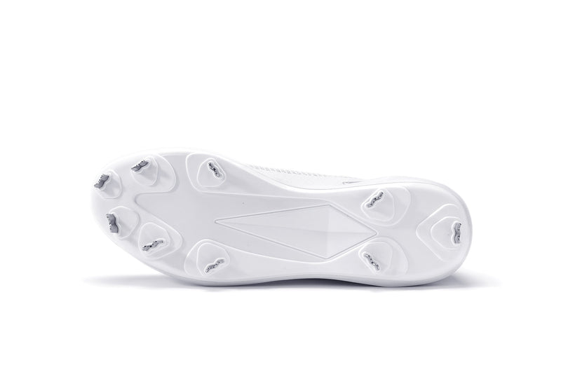 Load image into Gallery viewer, Athalonz GF1 Metal Baseball &amp; Softball Cleats - White
