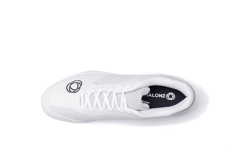 Load image into Gallery viewer, Athalonz GF1 Metal Baseball &amp; Softball Cleats - White
