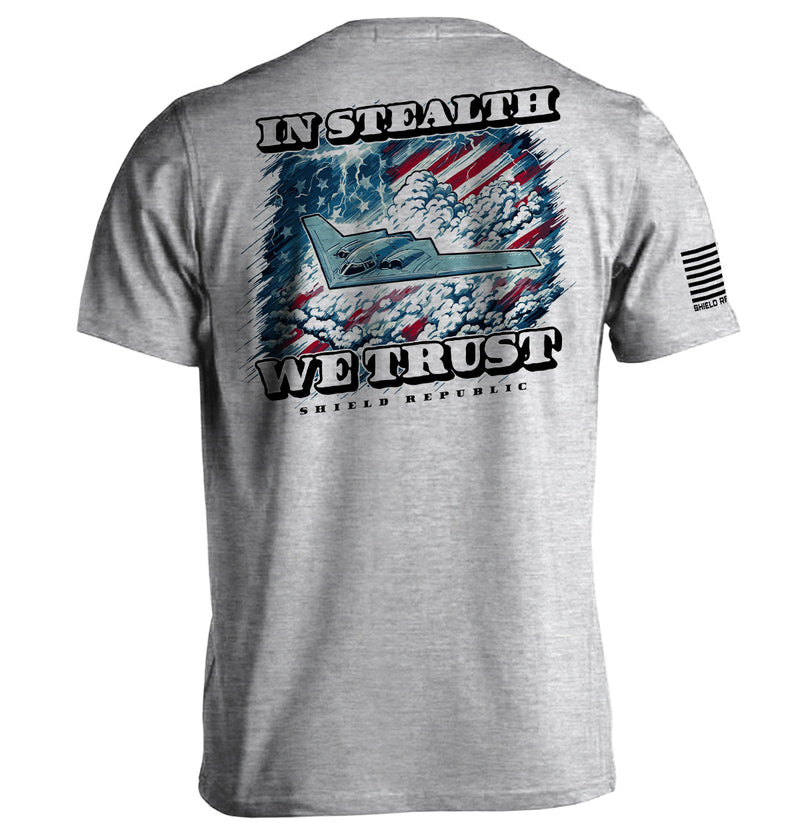 Load image into Gallery viewer, In Stealth We Trust (Black)
