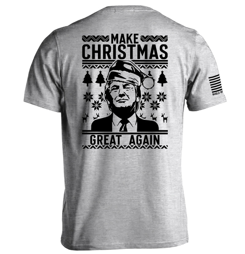 Load image into Gallery viewer, Make Christmas Great Again Trump Sweater Print
