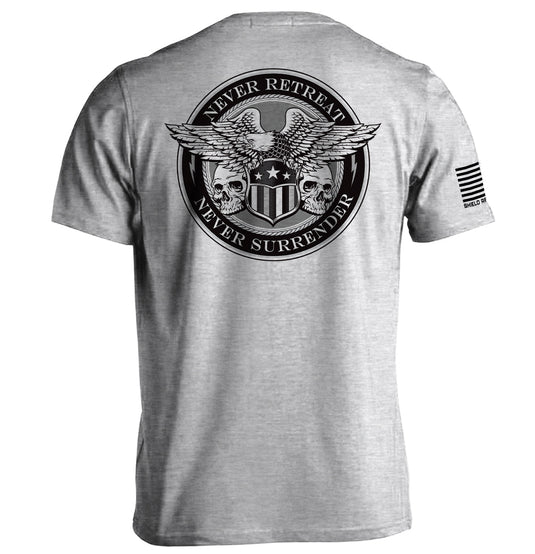 Never Retreat Never Surrender Skulls