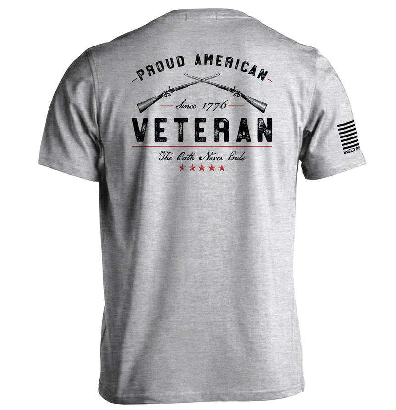 Load image into Gallery viewer, Proud American Veteran The Oath Never Ends
