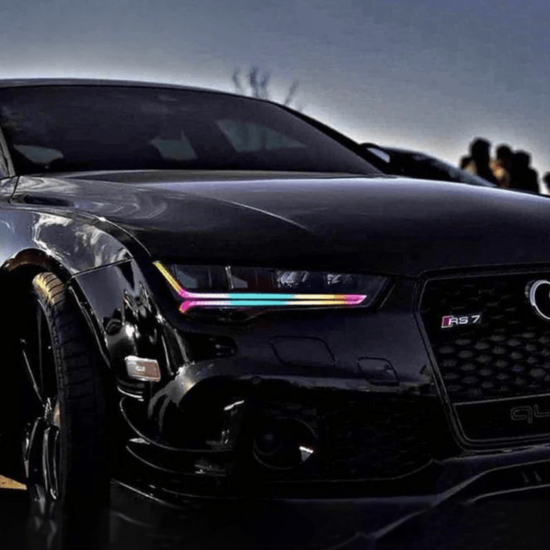 Load image into Gallery viewer, Audi A7/RS7 Flow Series/Color Chasing DRL Boards (2015-2017)
