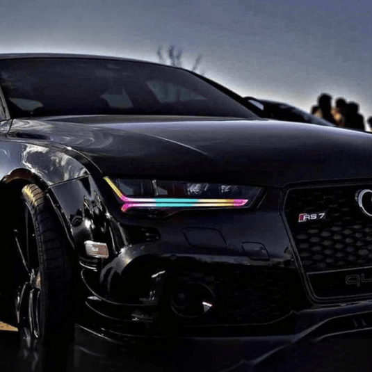 Audi A7/RS7 Flow Series/Color Chasing DRL Boards (2015-2017)