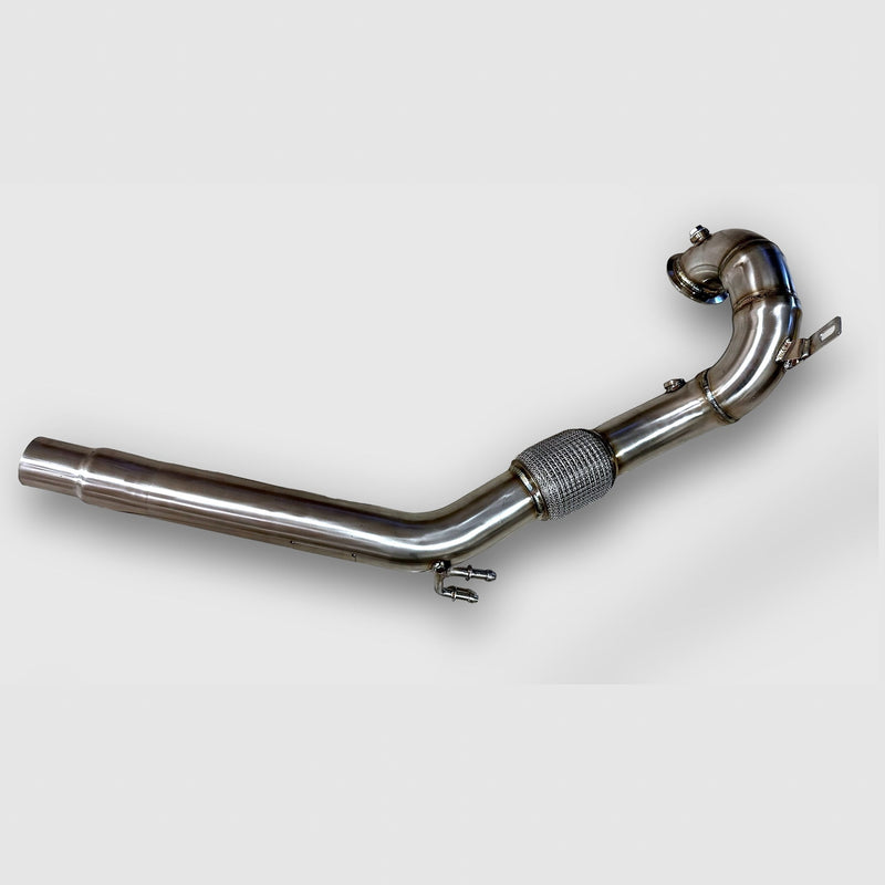 Load image into Gallery viewer, 2.0T FWD VW Golf MK7 GTI Race Downpipe (Catless &amp; Catted)

