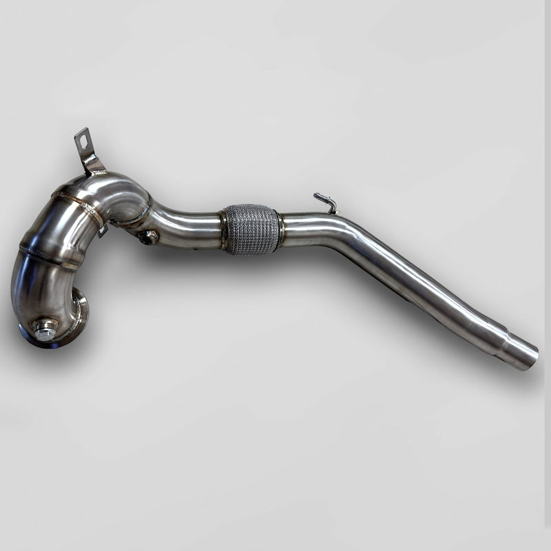 Load image into Gallery viewer, 2.0T FWD VW Golf MK7 GTI Race Downpipe (Catless &amp; Catted)
