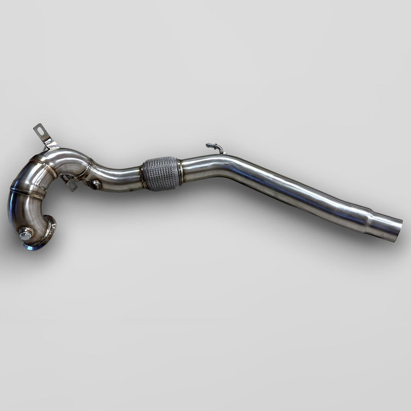 Load image into Gallery viewer, 2.0T FWD VW Golf MK7 GTI Race Downpipe (Catless &amp; Catted)
