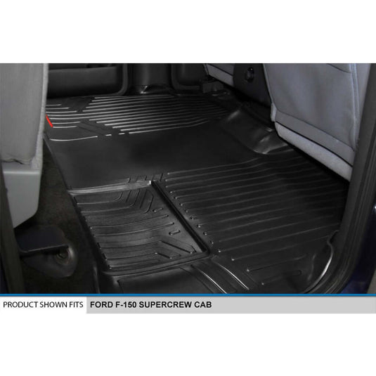 SMARTLINER Custom Fit Floor Liners For 2011-2014 Ford F-150 SuperCrew Cab